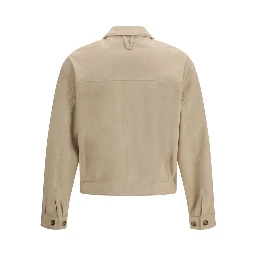 Beige Lamb Ovis Aries Aries Bomber
