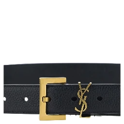 Black Calf Leather Bos Taurus Regular Belt