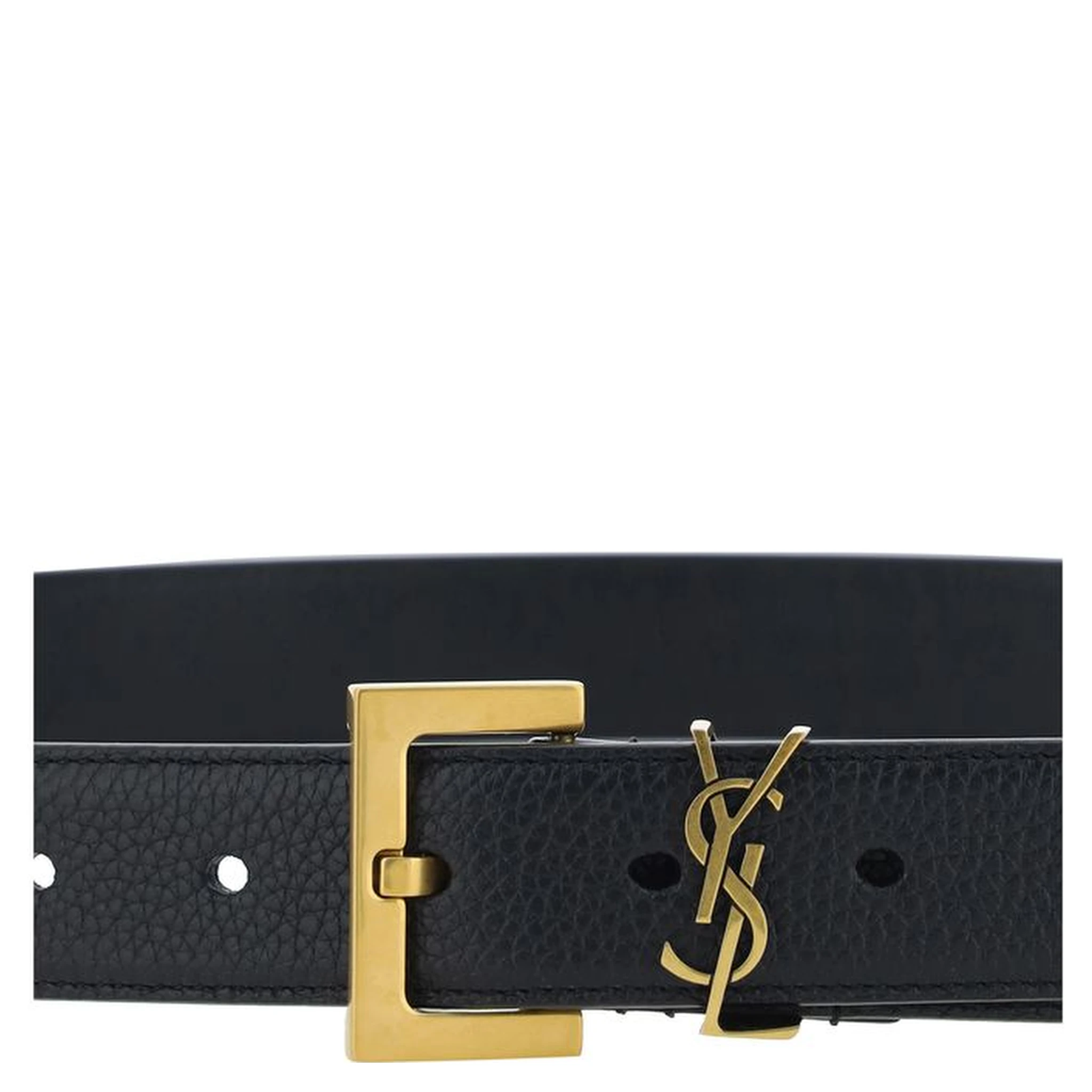 Black Calf Leather Bos Taurus Regular Belt