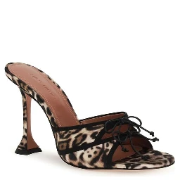 Multicolor Silk Sandals