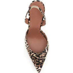 Multicolor Calf Leather Bos Taurus Platform Pumps