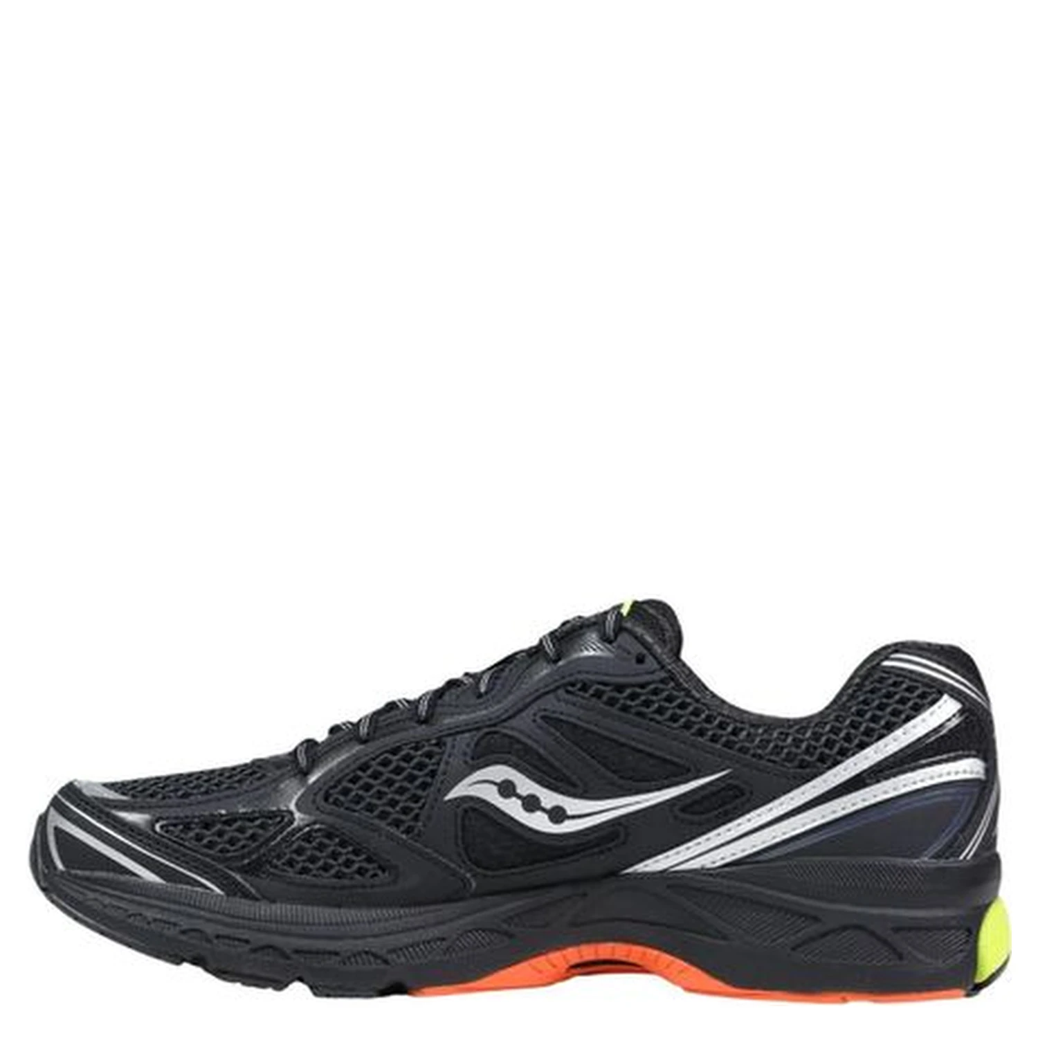 Black Polyethylene Athletic Sneakers