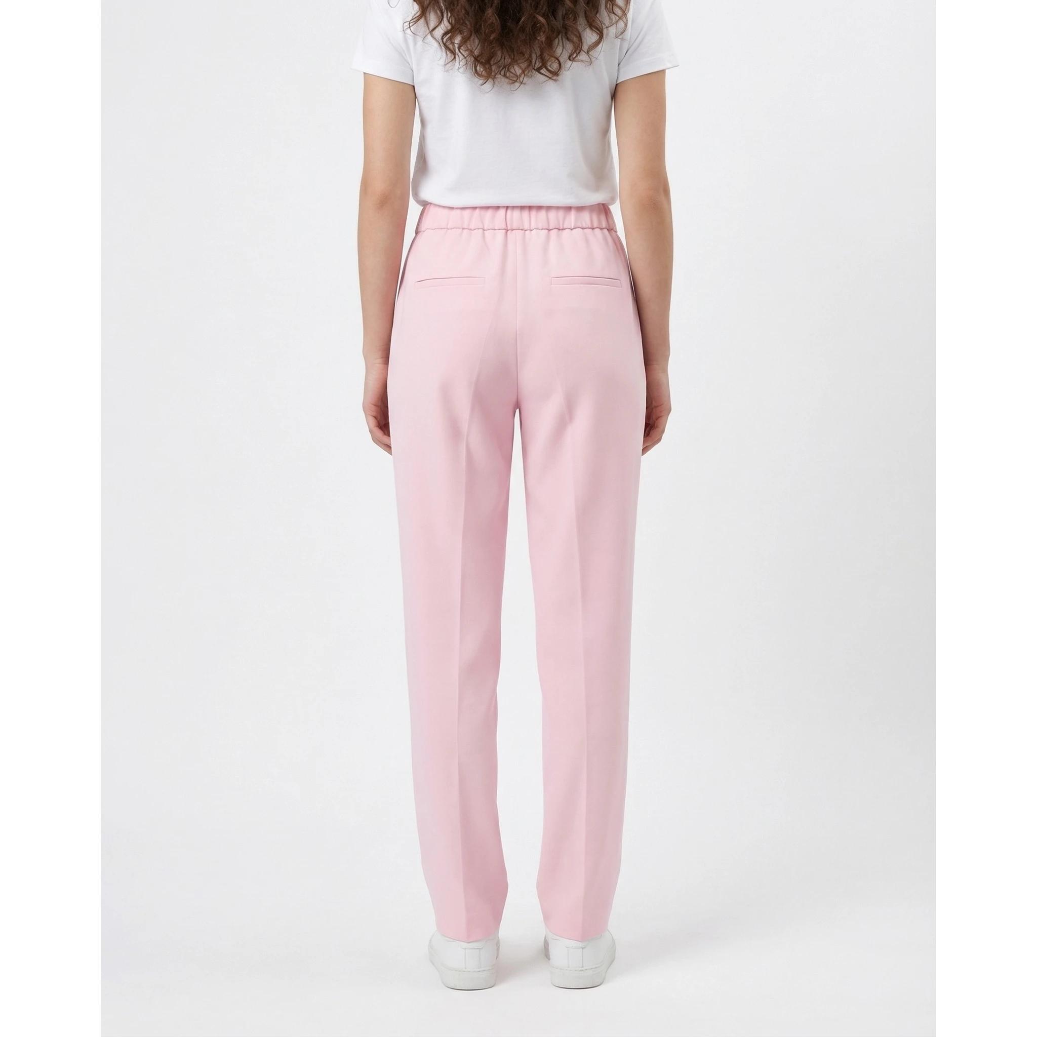 Multicolor Viscose Casual Pants