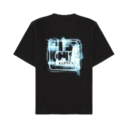 T-SHIRT WITH LOGO AND PRINT