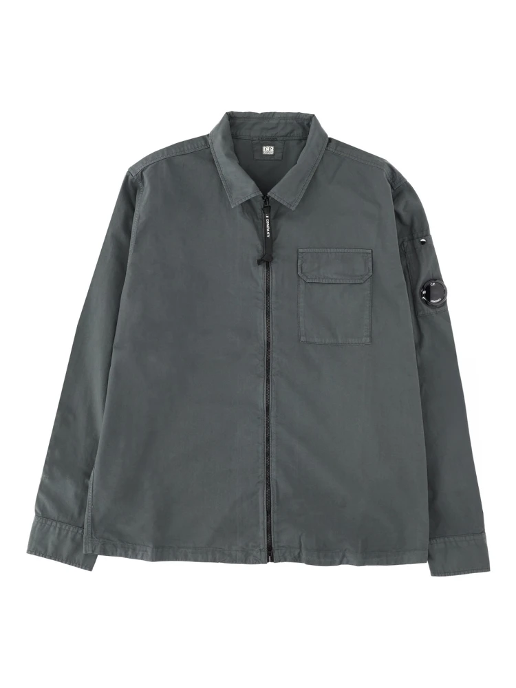 ZIPPERED OVERSHIRT