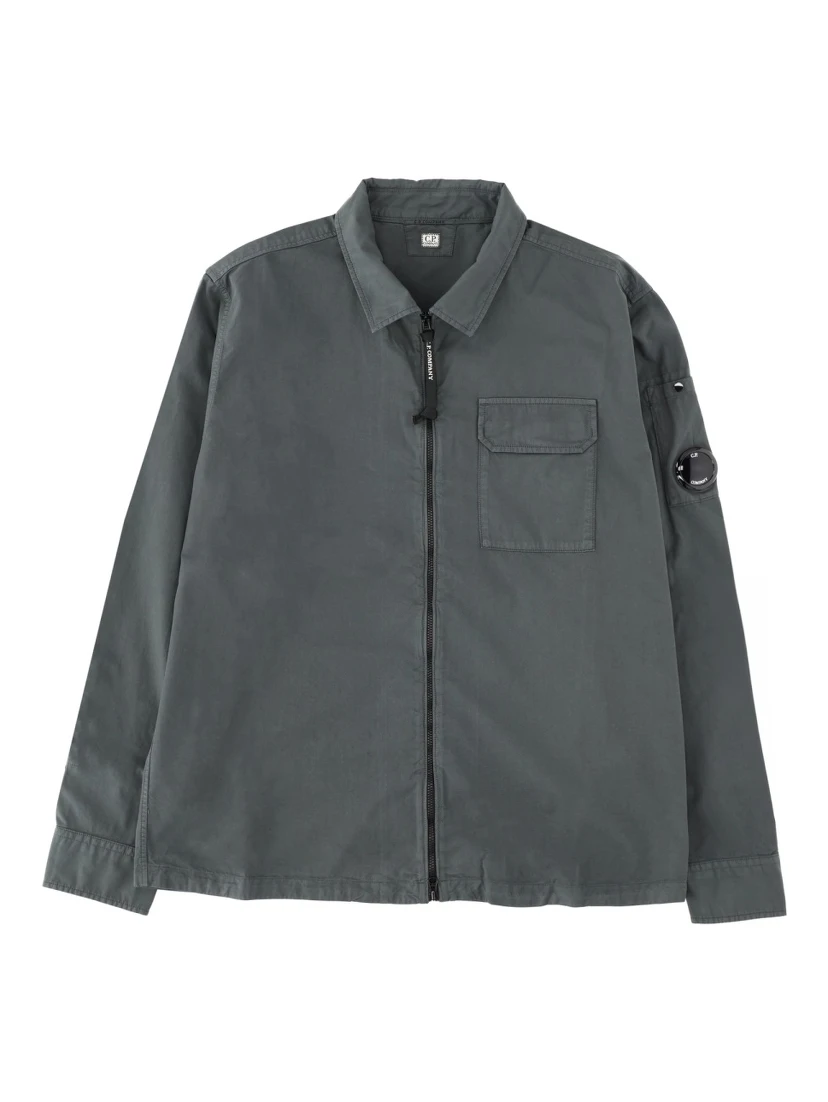 ZIPPERED OVERSHIRT