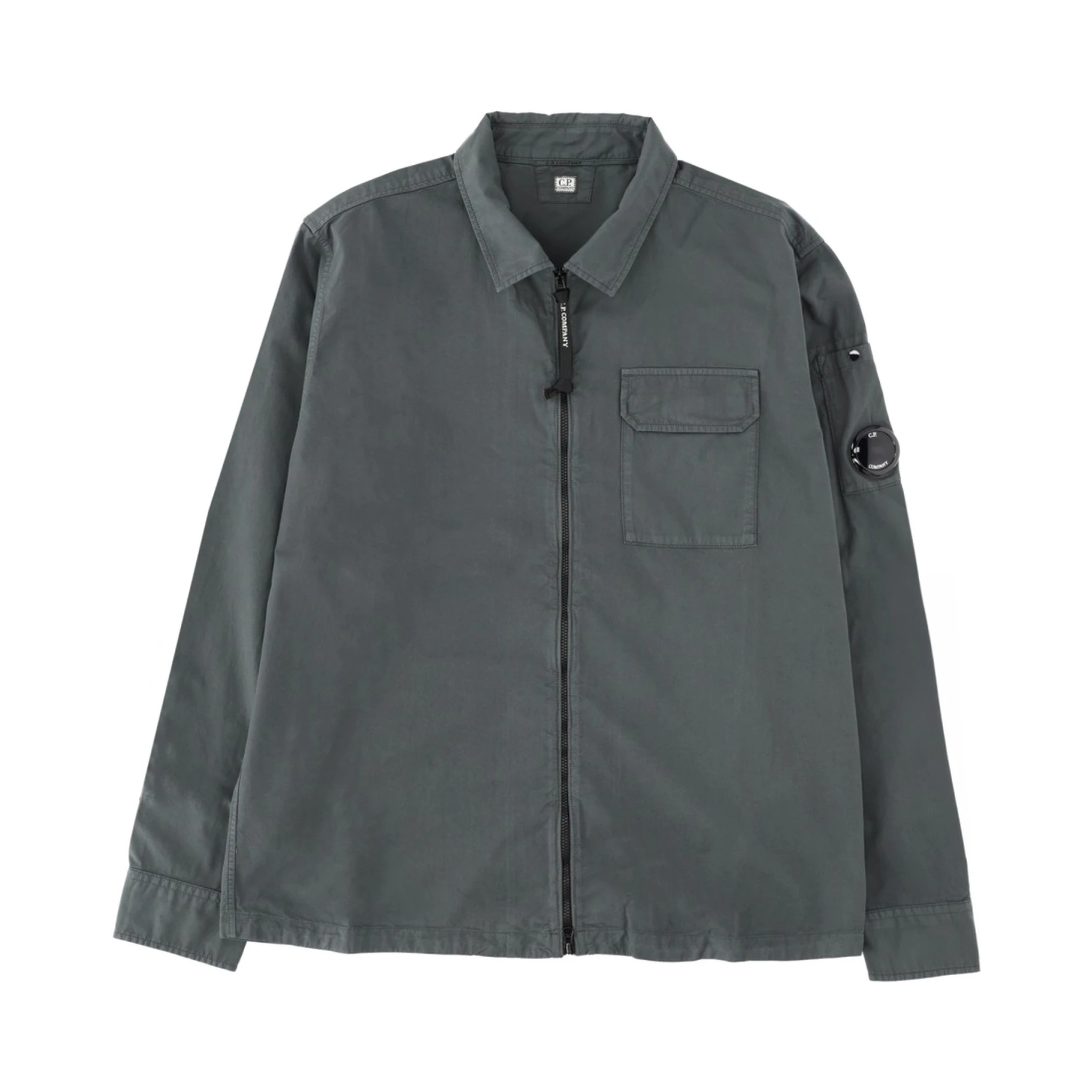 ZIPPERED OVERSHIRT