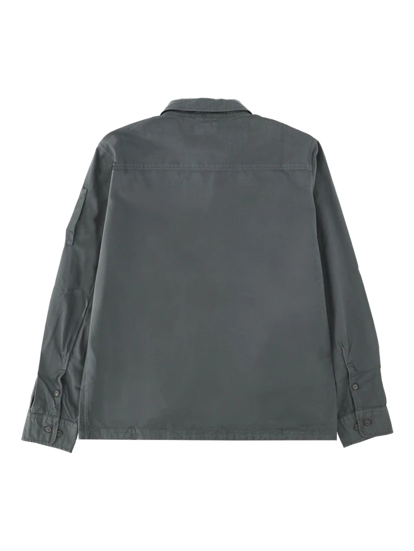 ZIPPERED OVERSHIRT
