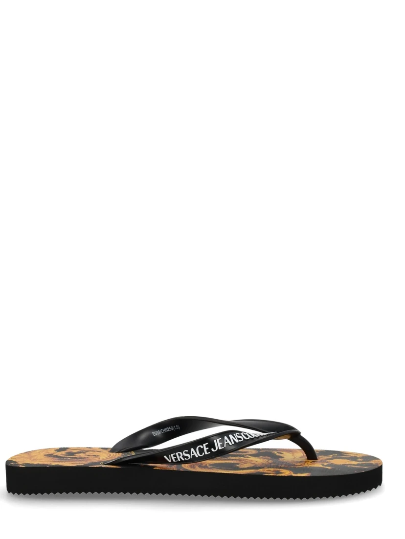 THONG SANDAL WITH LOGO