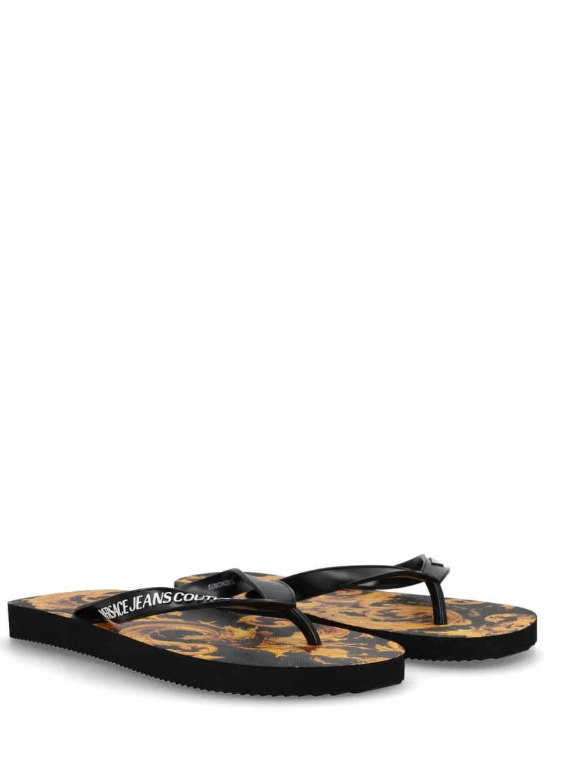 THONG SANDAL WITH LOGO