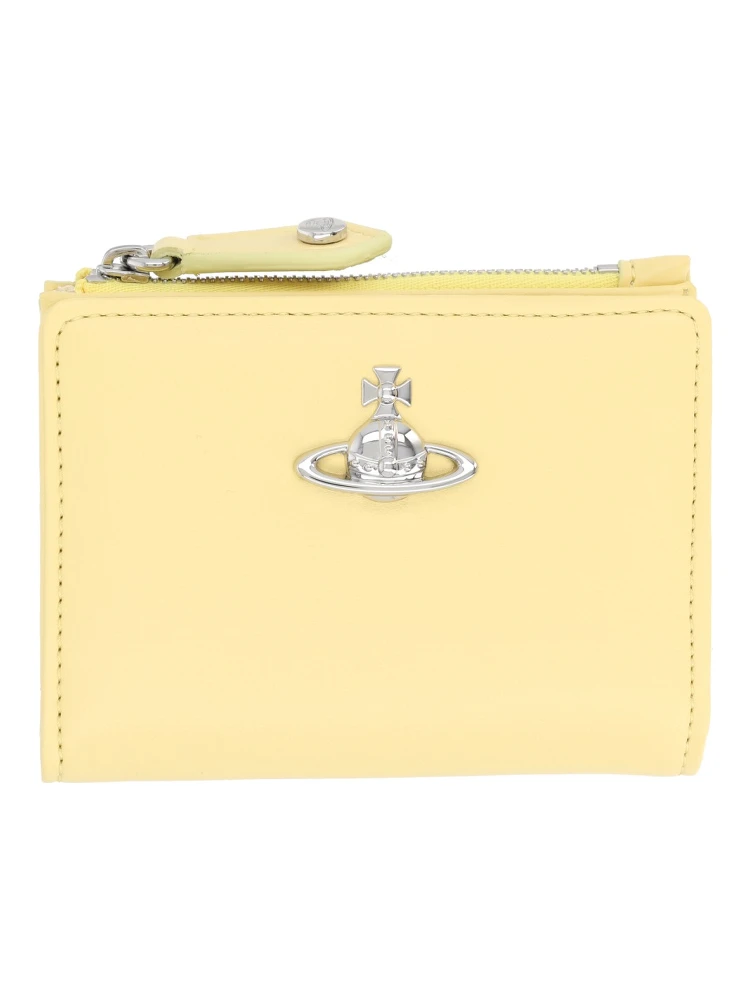 CARD HOLDER WITH "ORB" DETAIL