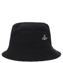 BUCKET HAT WITH "ORB" DETAIL