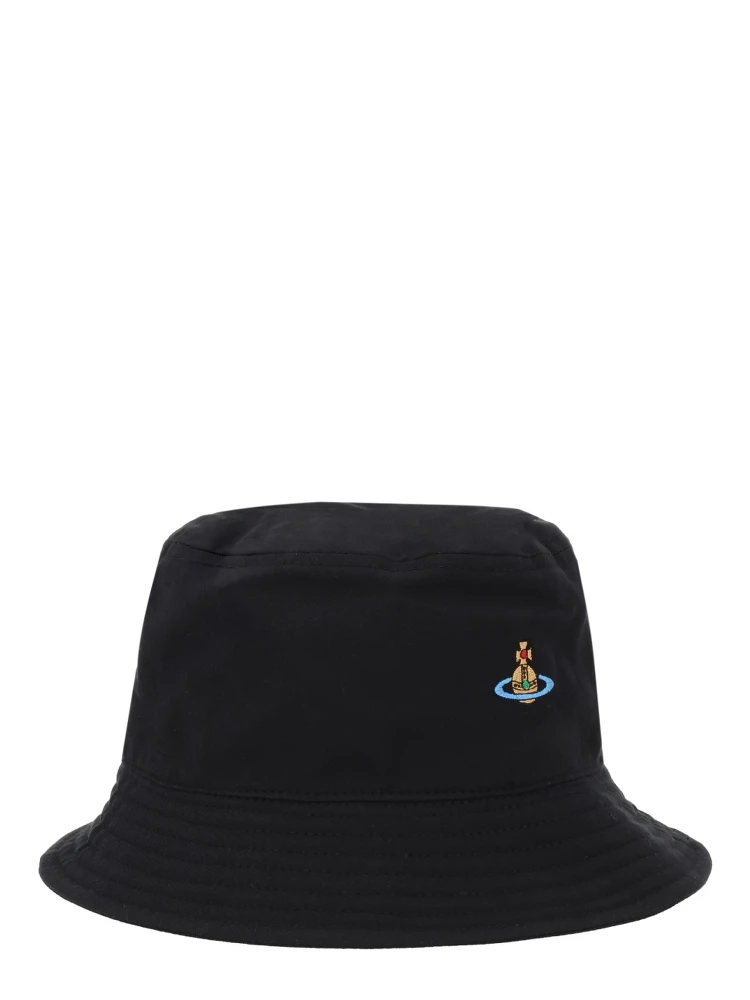 BUCKET HAT WITH "ORB" DETAIL