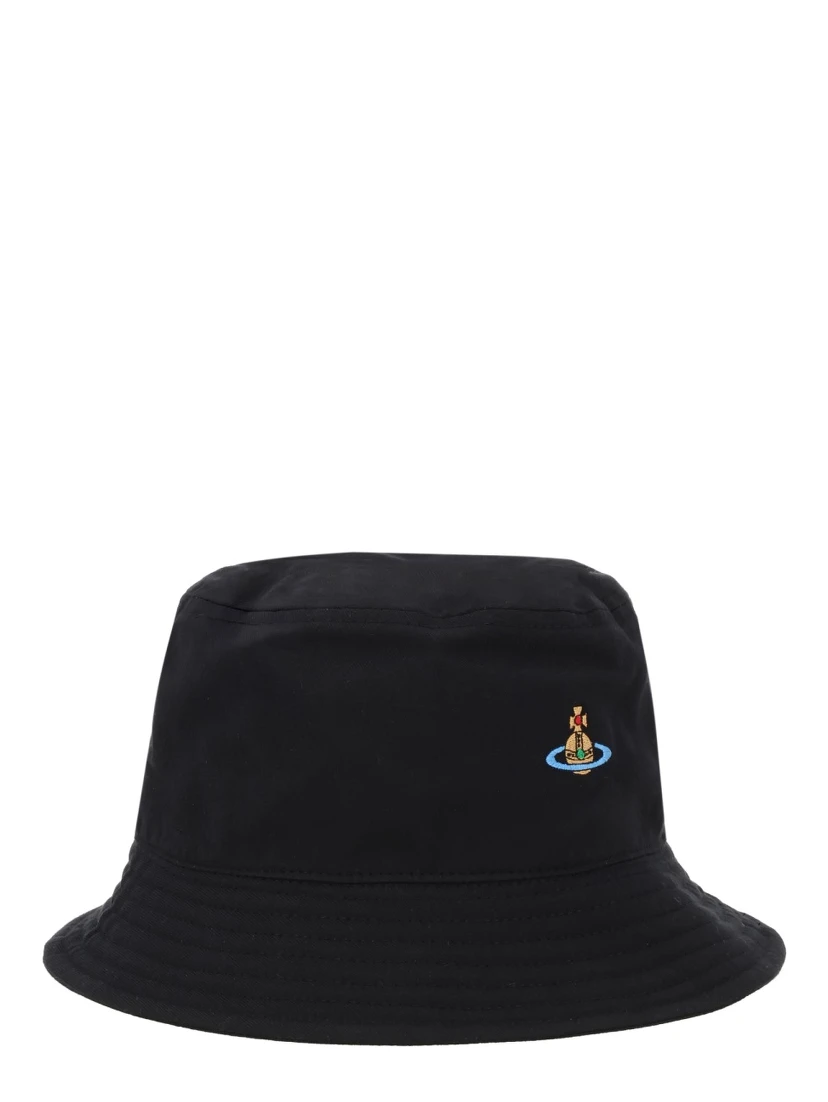 BUCKET HAT WITH "ORB" DETAIL