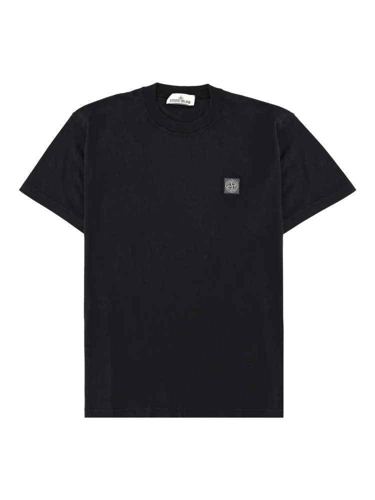 T-SHIRT WITH LOGO PATCH