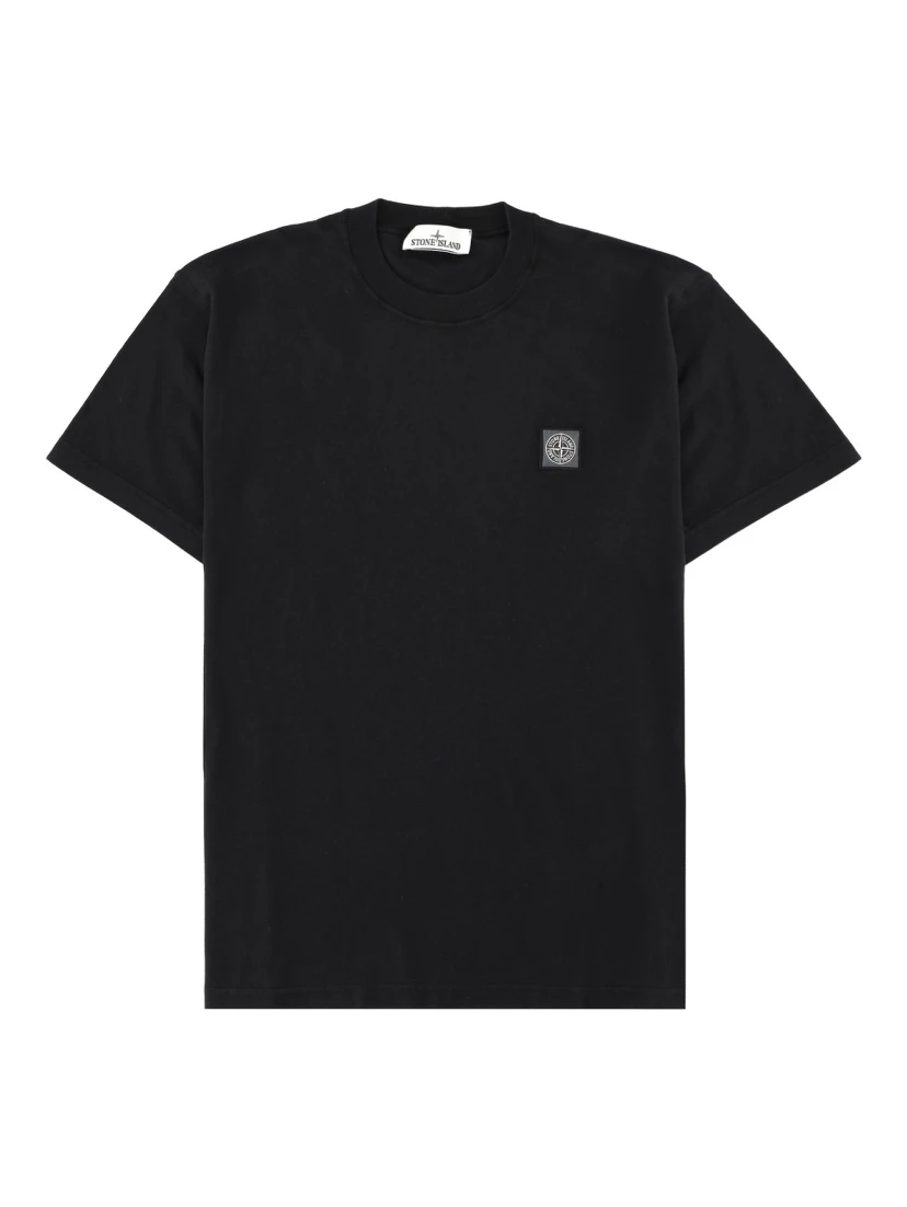 T-SHIRT WITH LOGO PATCH