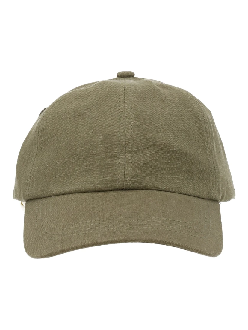 LINEN BASEBALL CAP