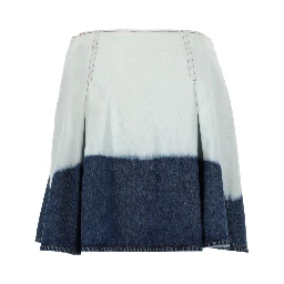 DENIM MIDI SKIRT