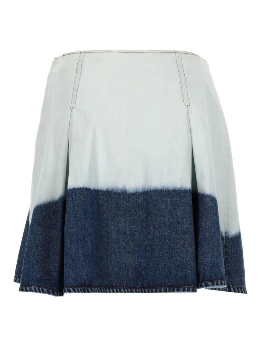DENIM MIDI SKIRT