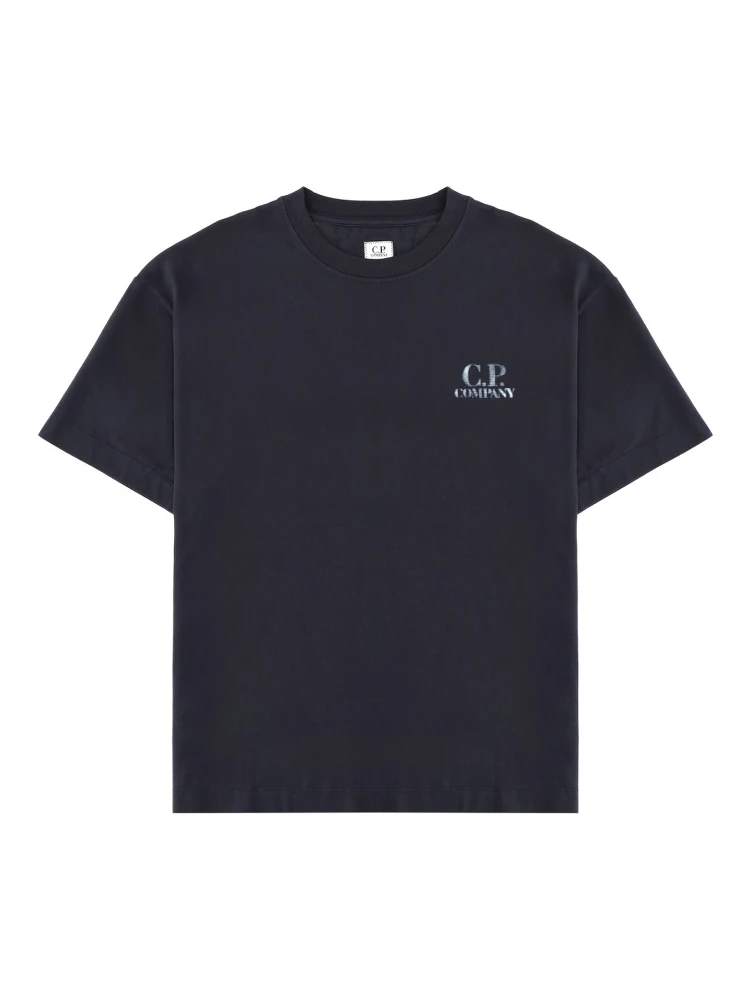 T-SHIRT WITH LOGO AND PRINT