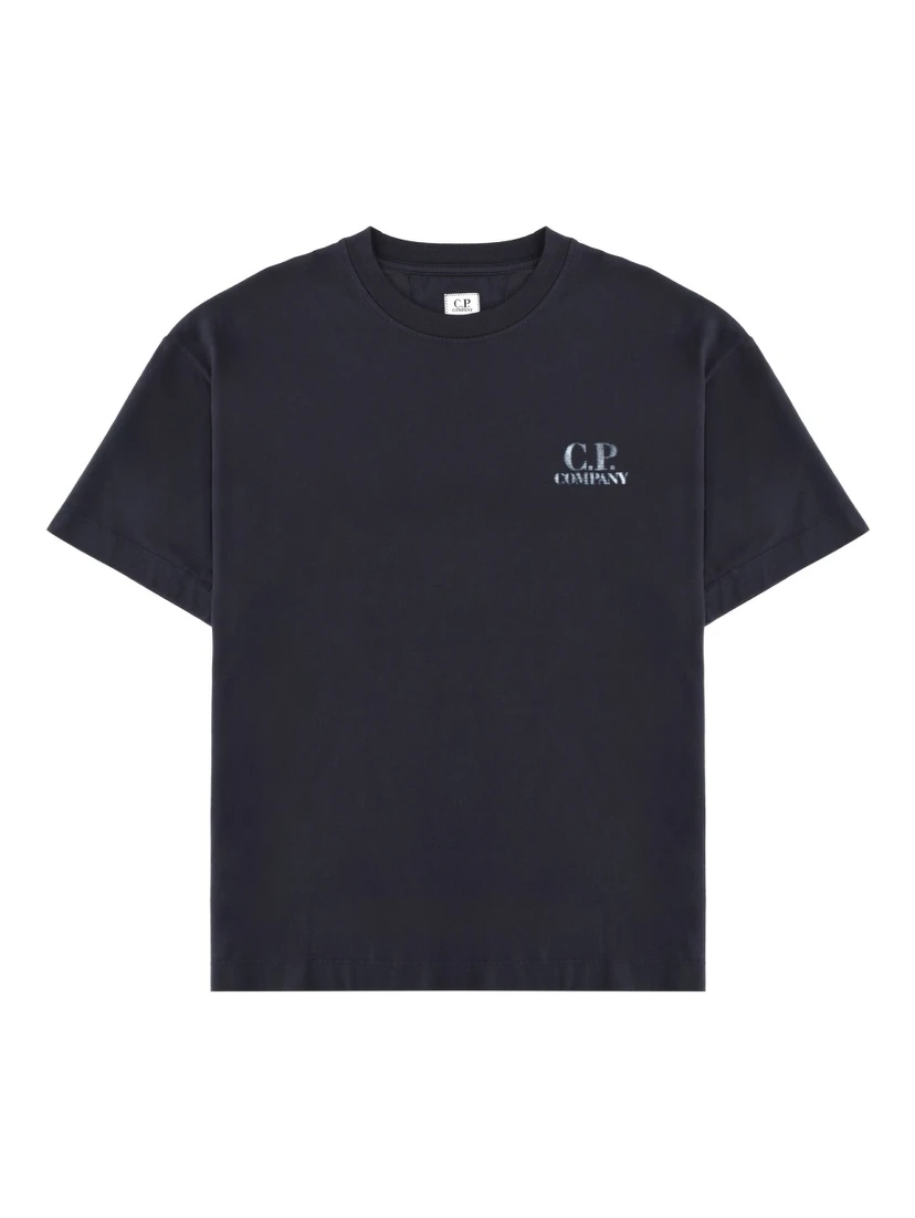 T-SHIRT WITH LOGO AND PRINT