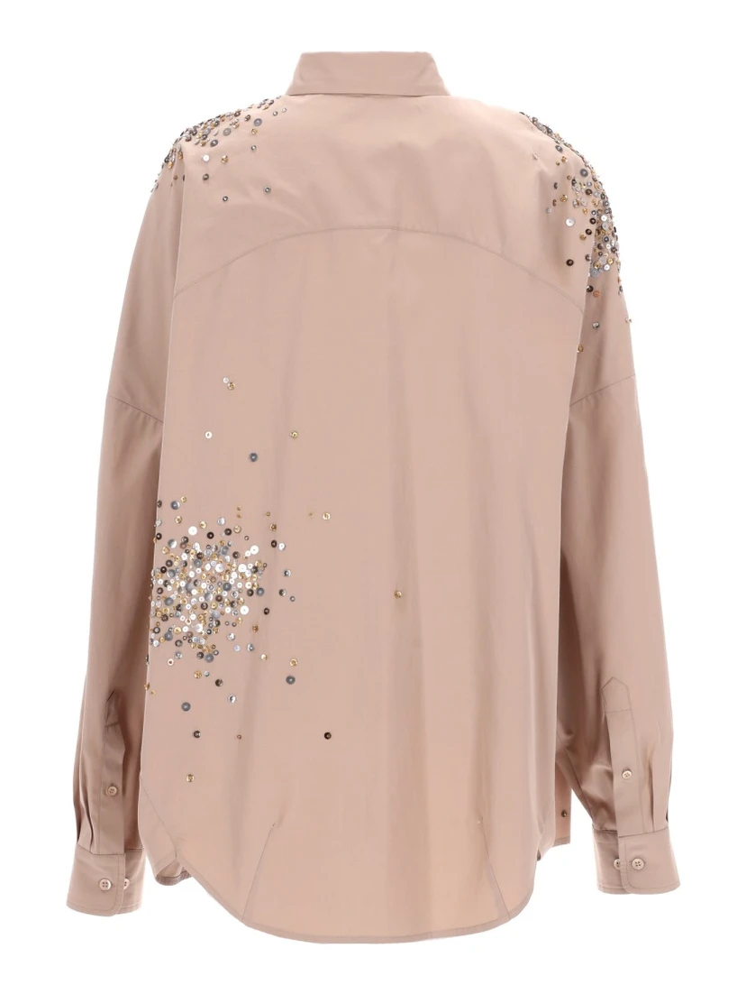 "CASIA" SHIRT WITH RHINESTONES
