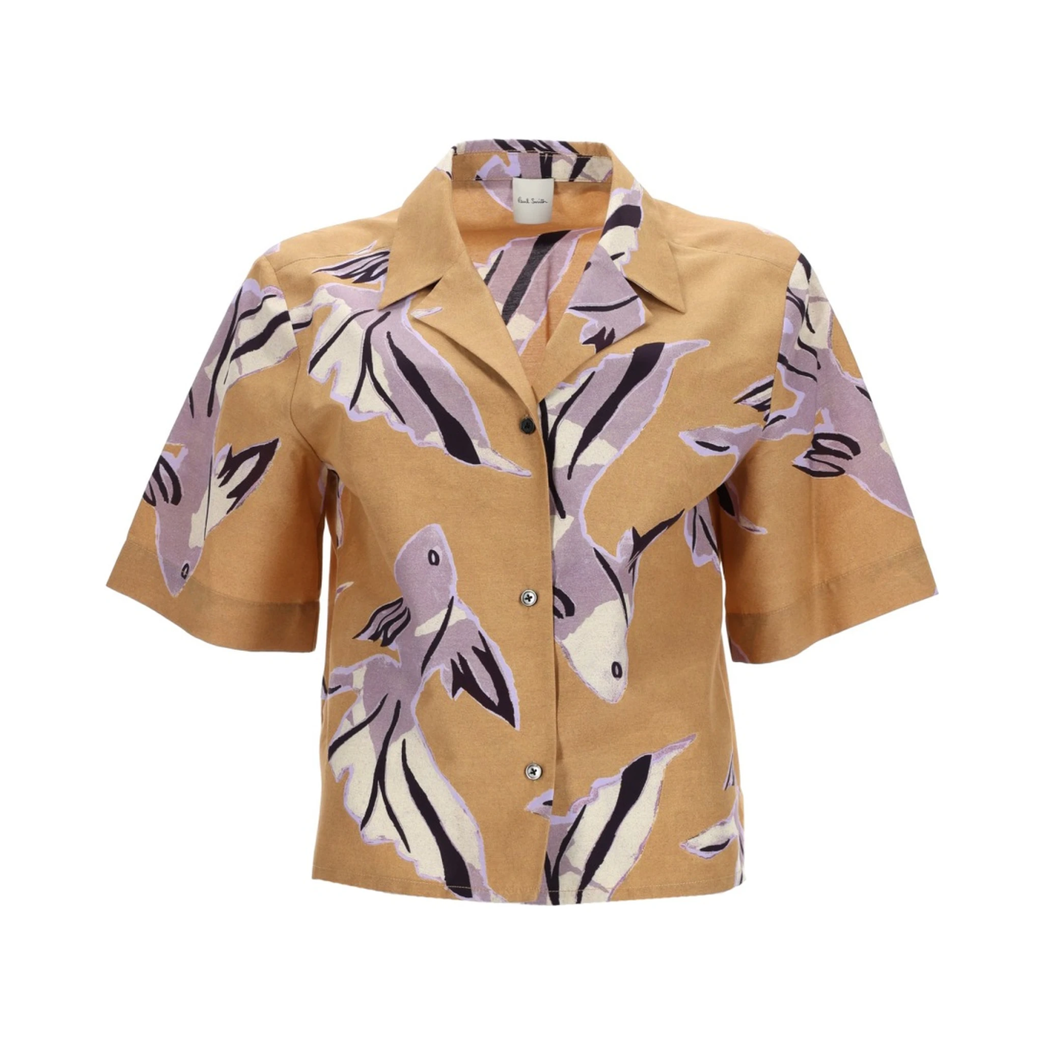 COTTON AND SILK SHIRT
