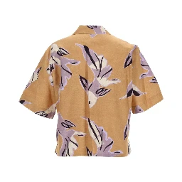 COTTON AND SILK SHIRT