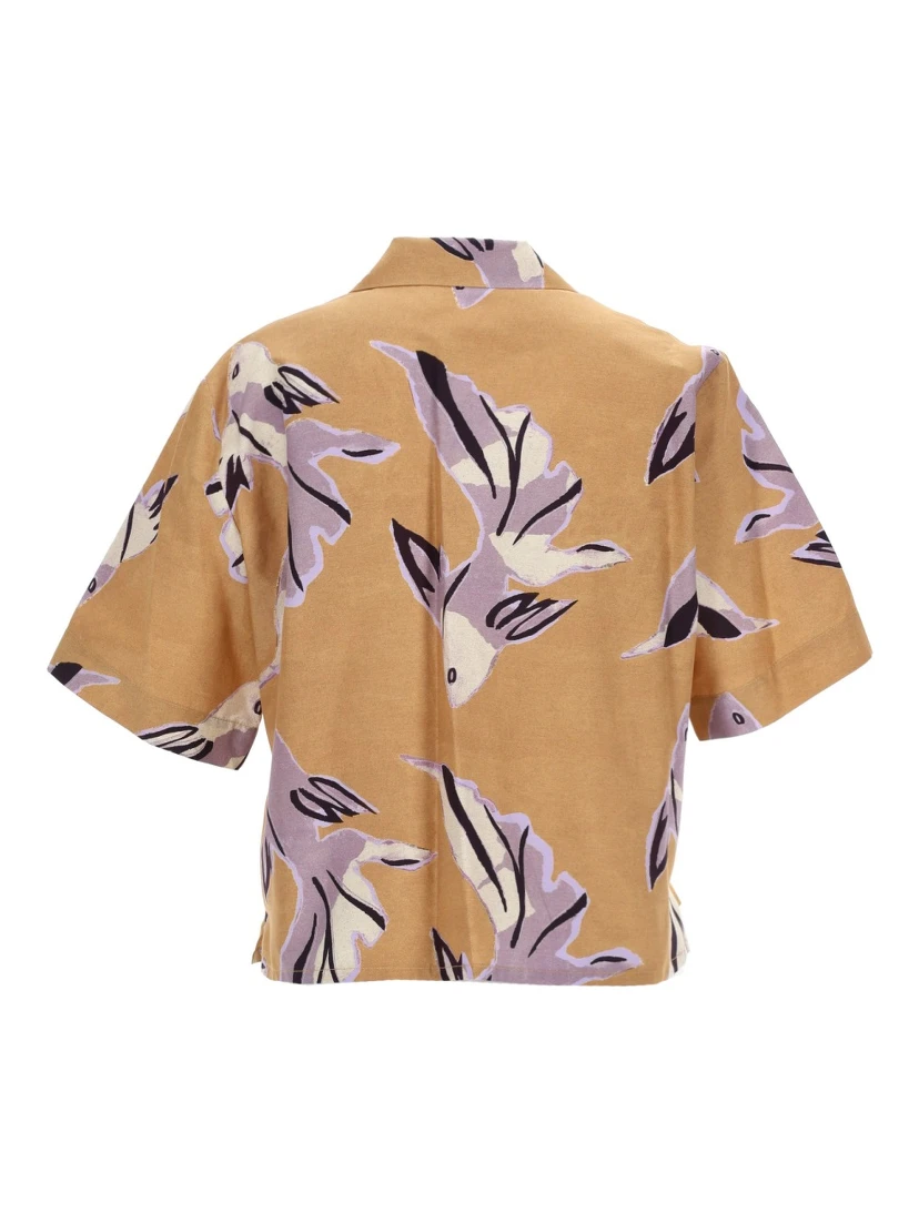 COTTON AND SILK SHIRT