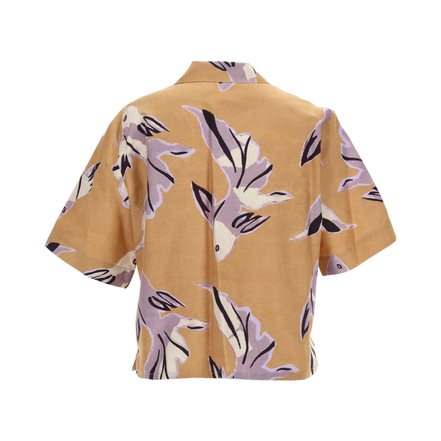 COTTON AND SILK SHIRT