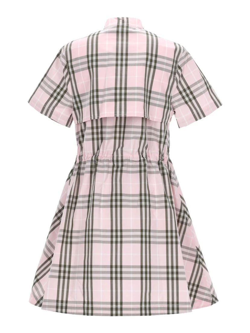 COTTON "CHECK" DRESS