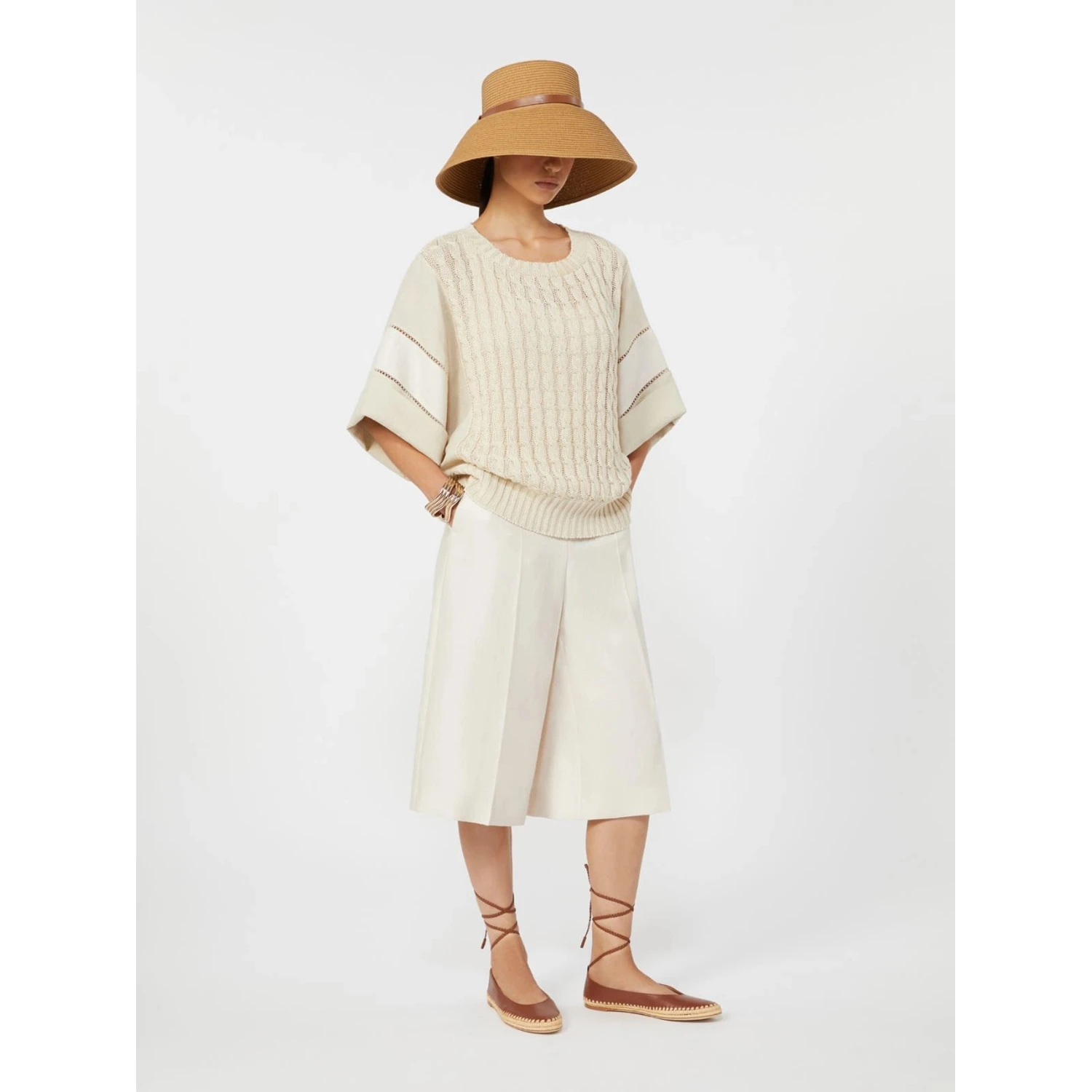 MAX MARA MXMKAKI bermuda