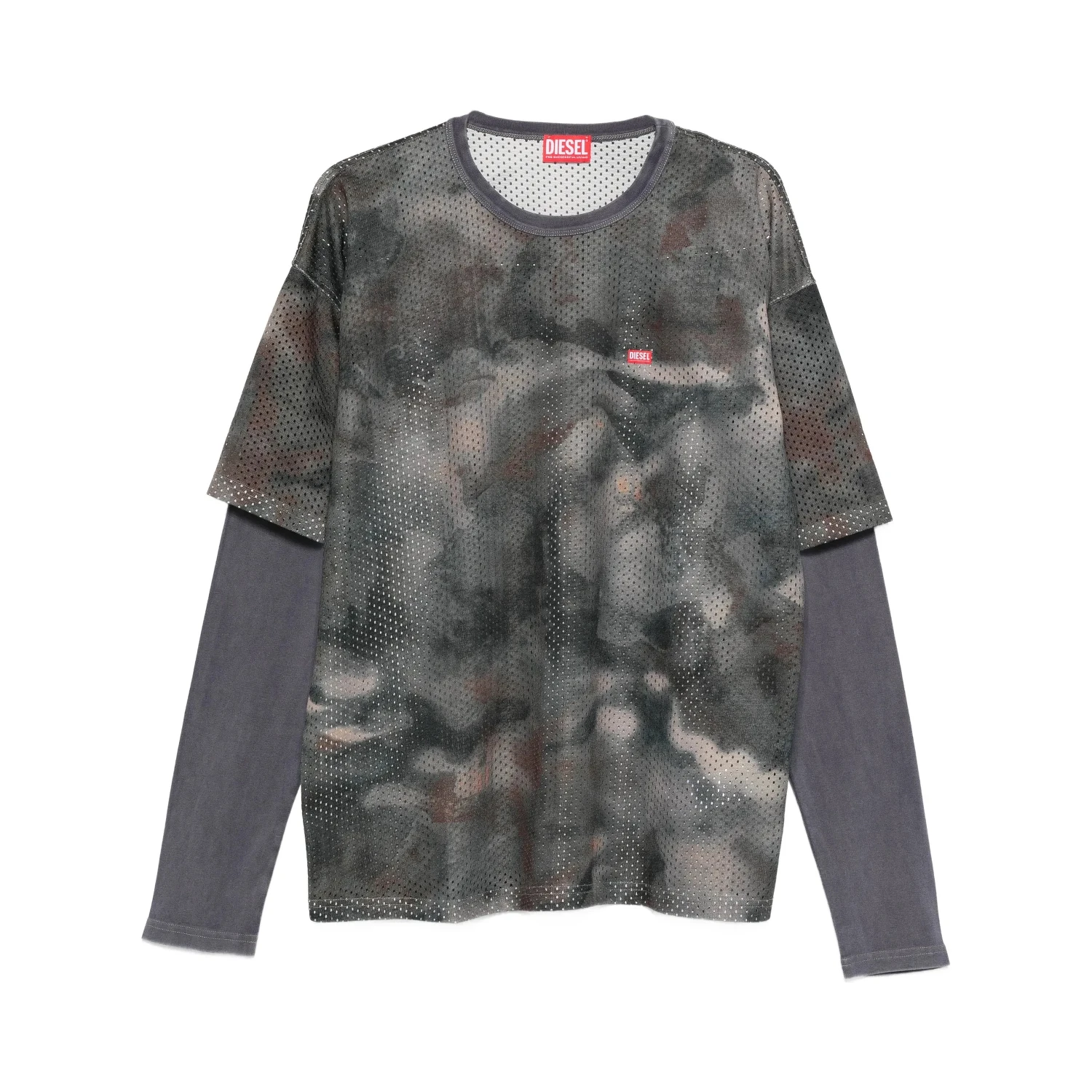Diesel T-shirts and Polos Grey