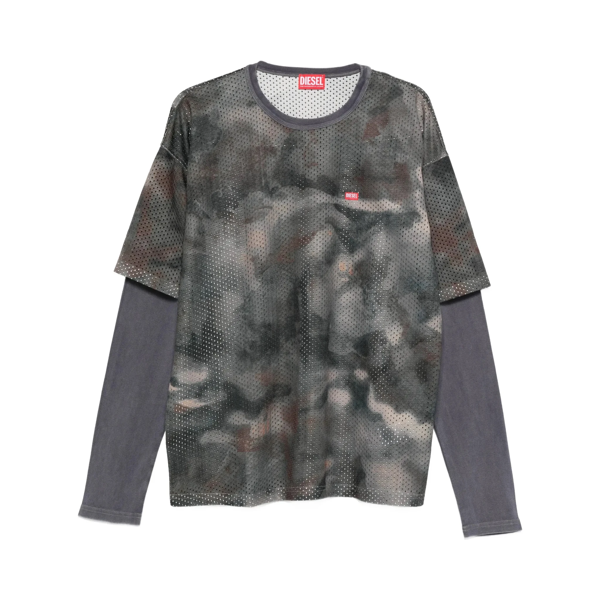 Diesel T-shirts and Polos Grey