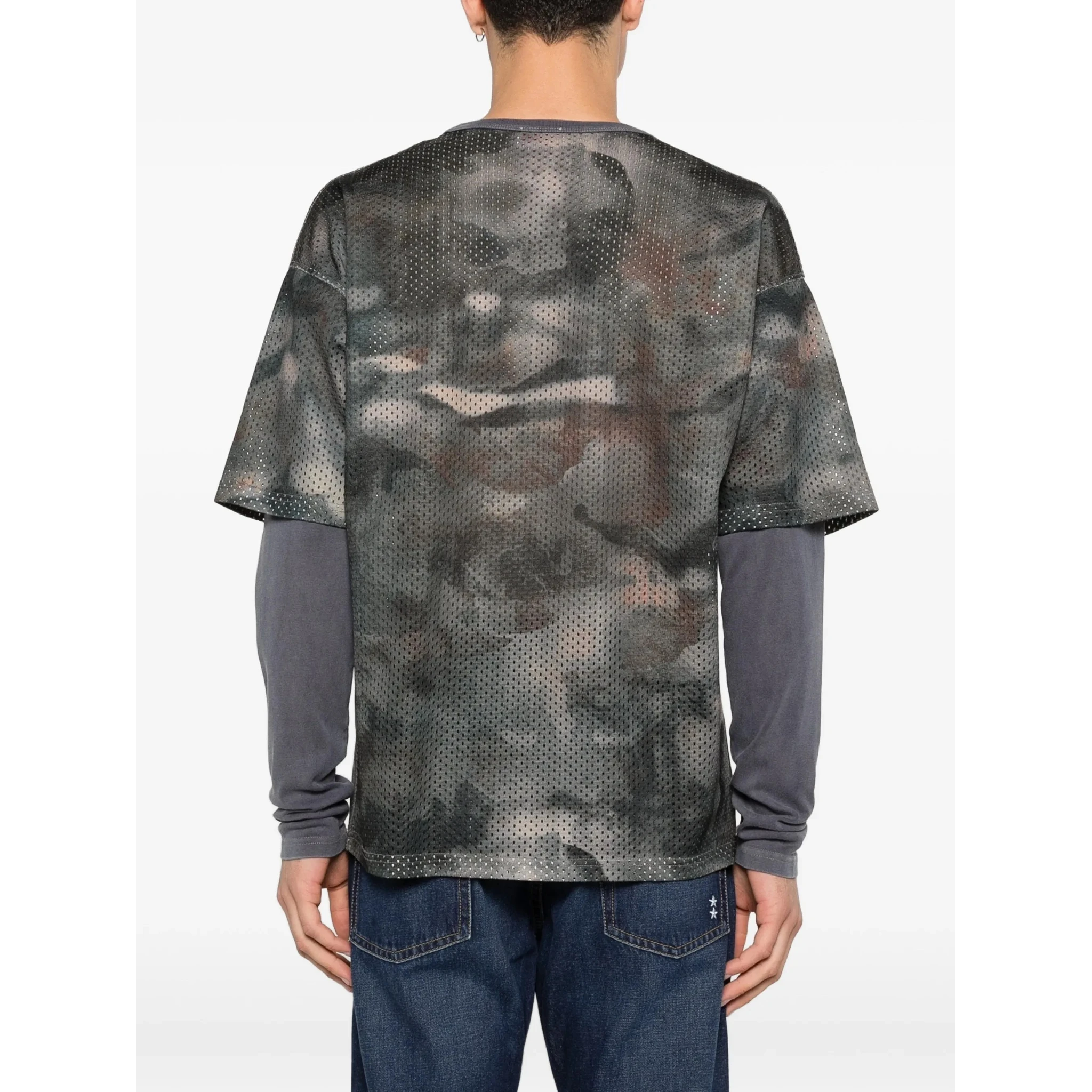 Diesel T-shirts and Polos Grey