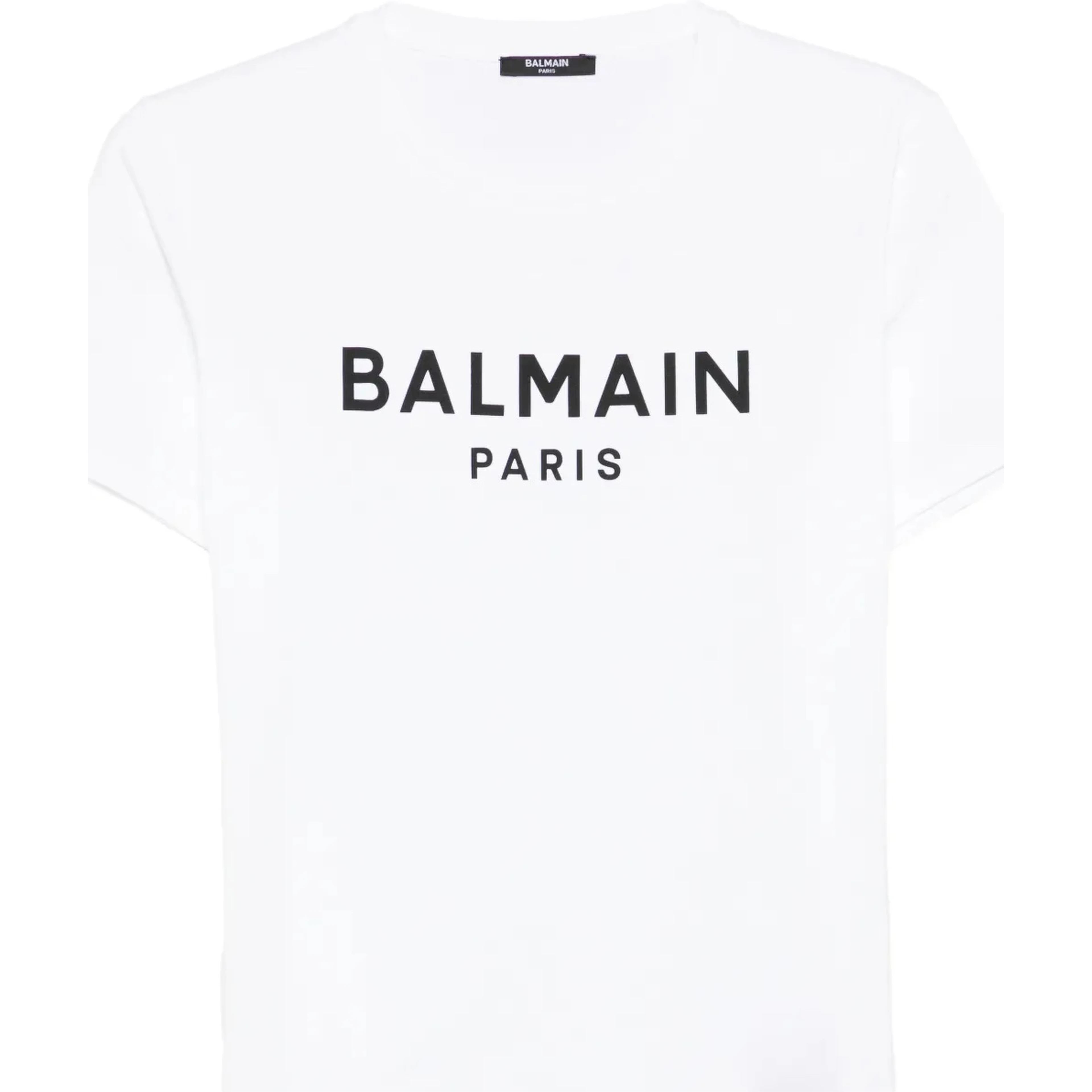 Balmain T-shirts and Polos White