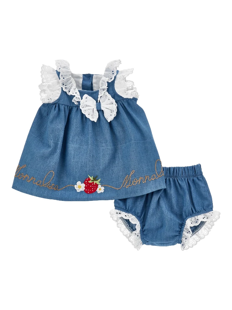 Monnalisa Clothing.... Clear Blue