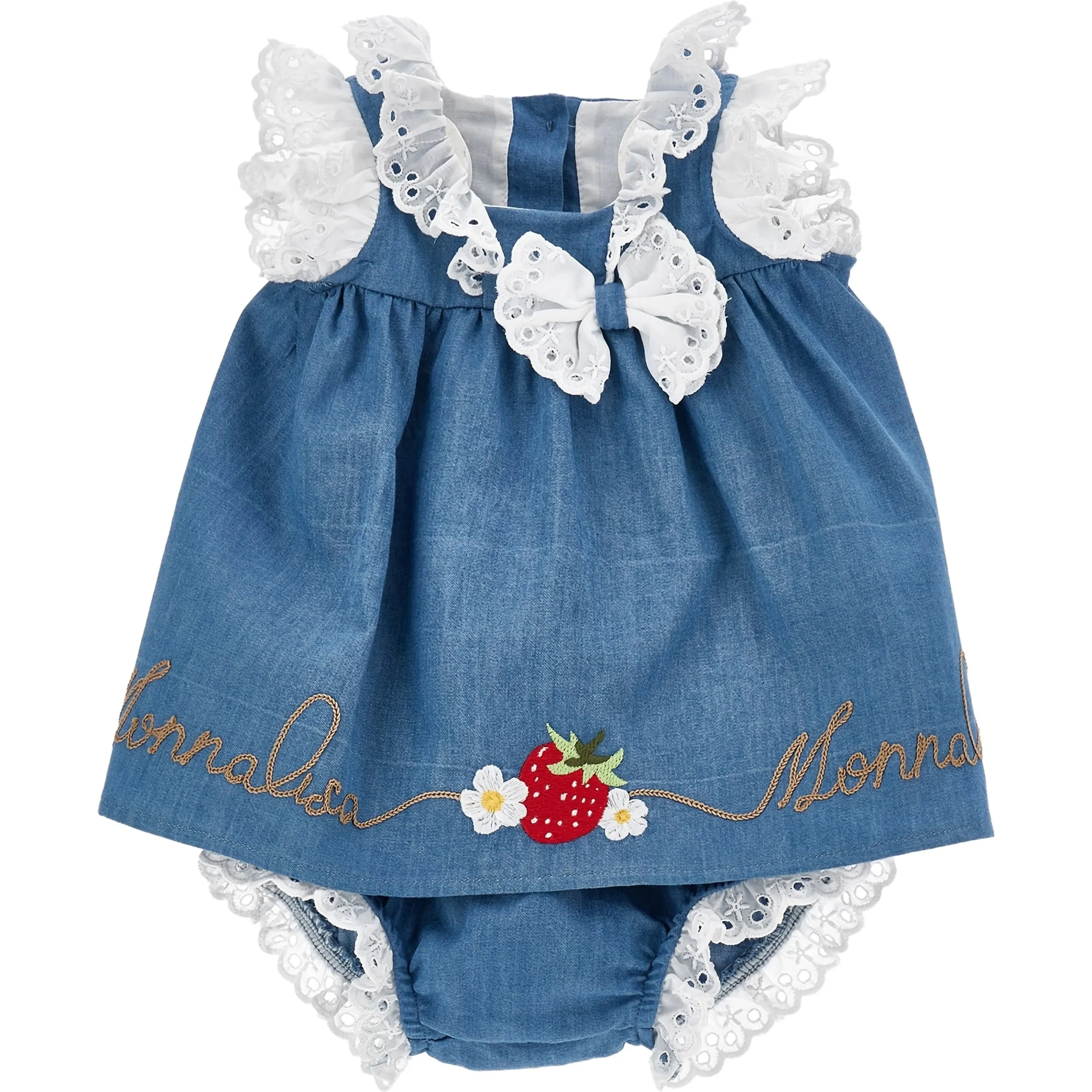 Monnalisa Clothing.... Clear Blue