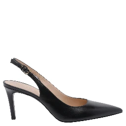 Stuart Weitzman With Heel Black