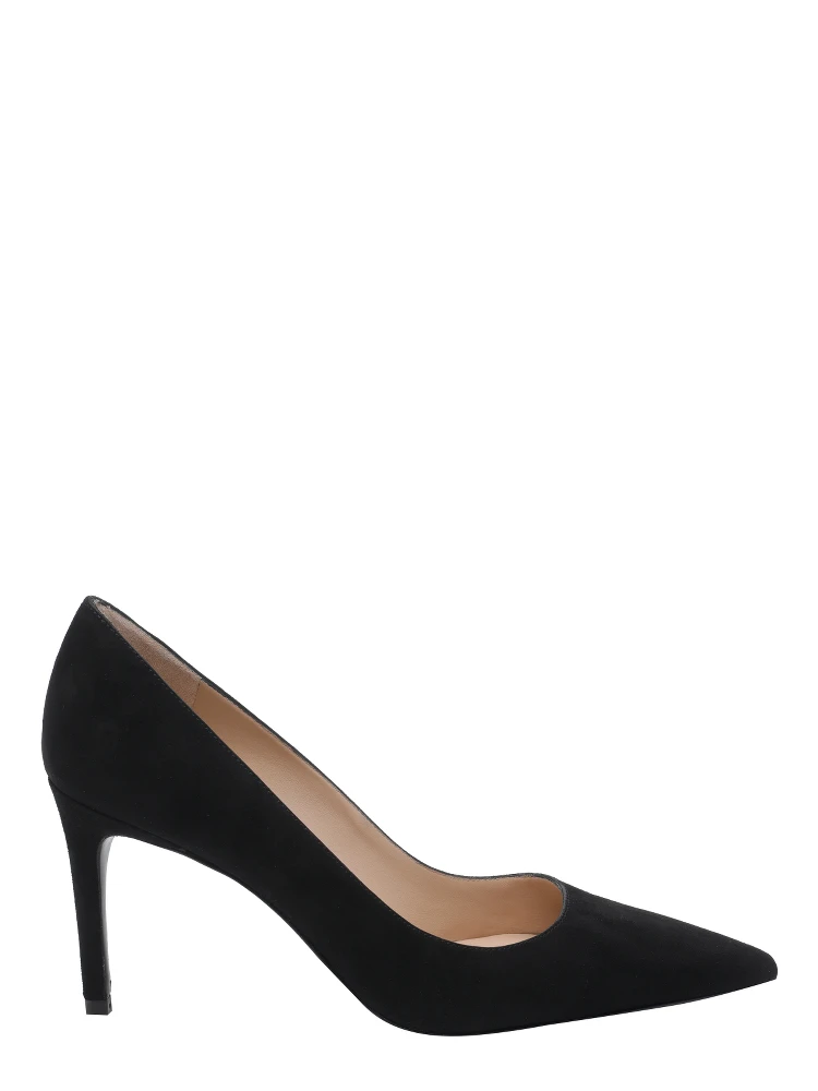 Stuart Weitzman With Heel Black
