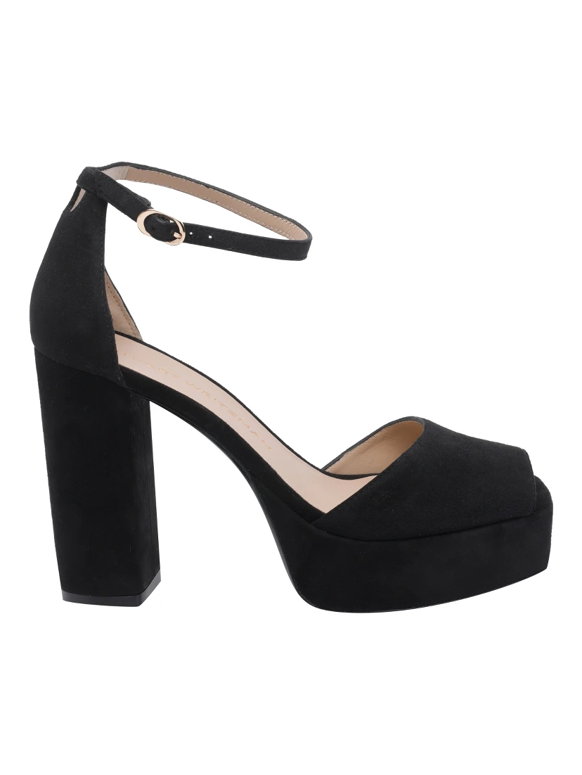 Stuart Weitzman With Heel Black