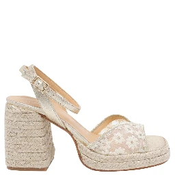 Castaner Sandals White