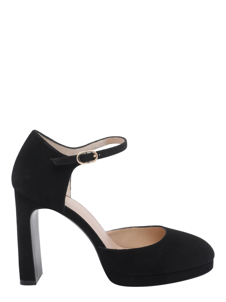 Stuart Weitzman With Heel Black