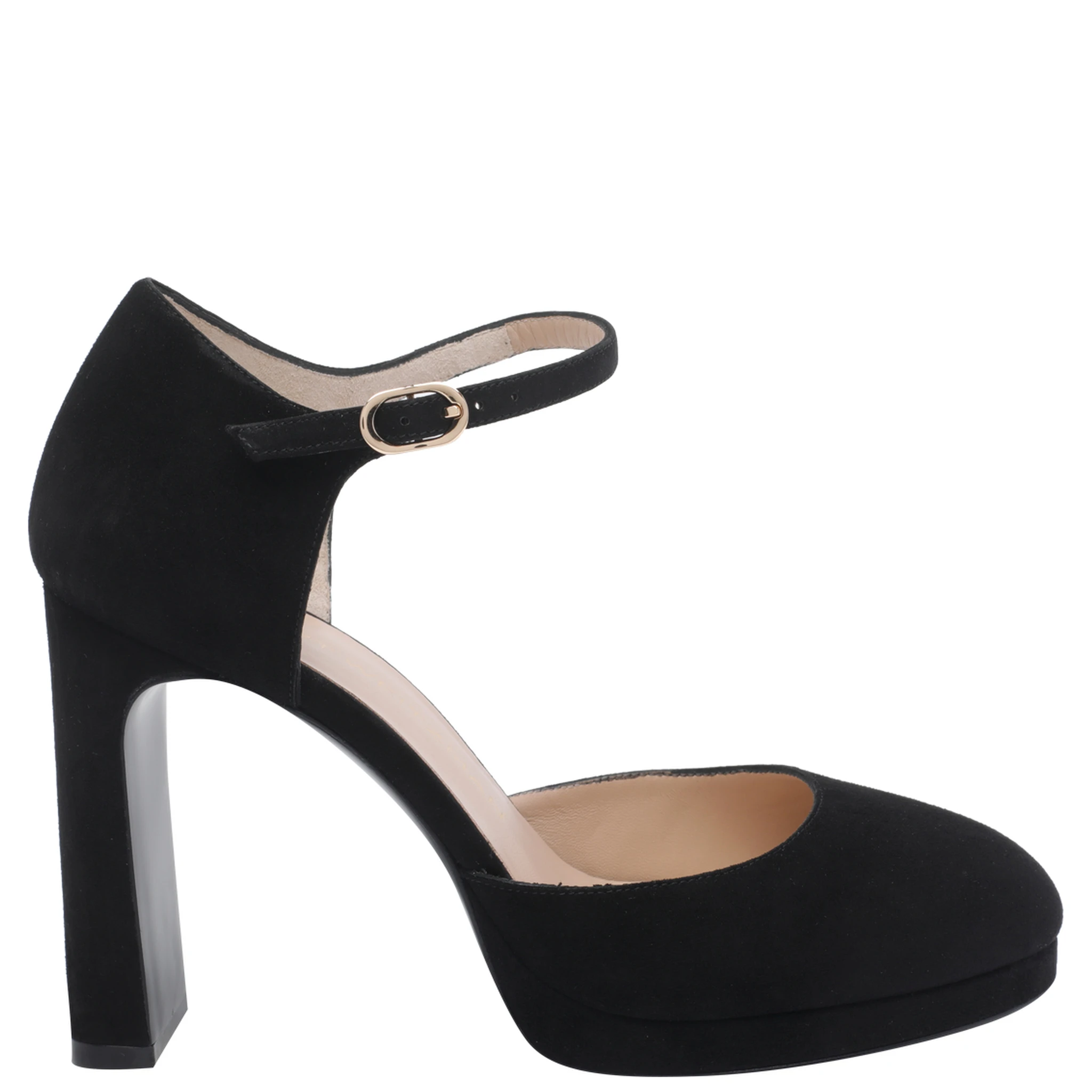 Stuart Weitzman With Heel Black