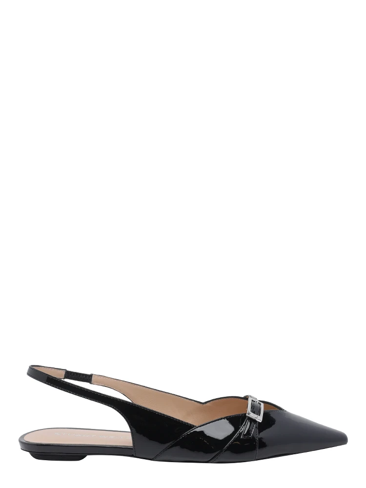 Stuart Weitzman Flat shoes Black