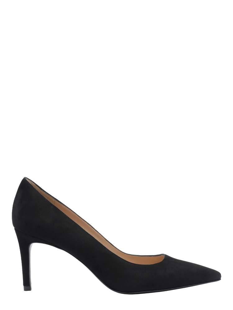 Stuart Weitzman With Heel Black