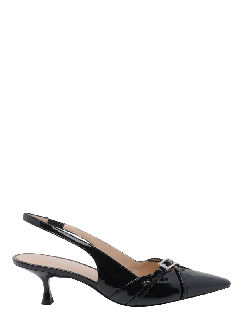 Stuart Weitzman With Heel Black