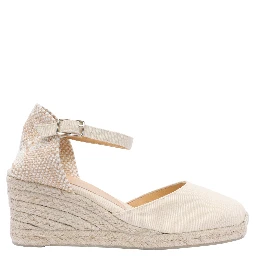 Castaner Sandals White