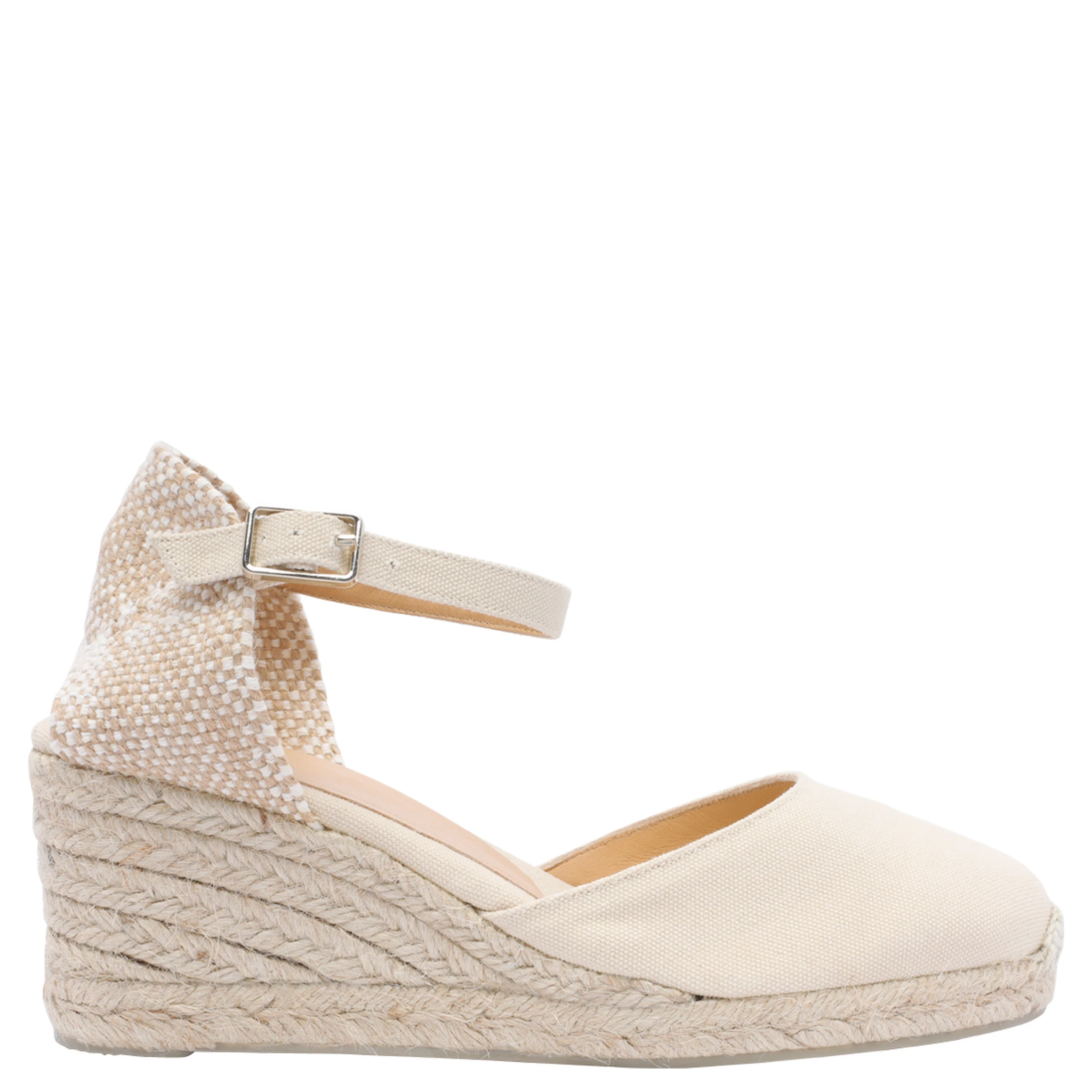 Castaner Sandals White