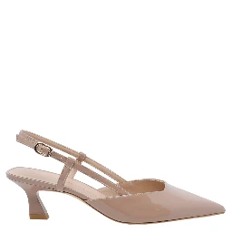 Stuart Weitzman With Heel Beige